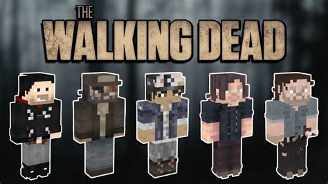 minecraft skin walking dead